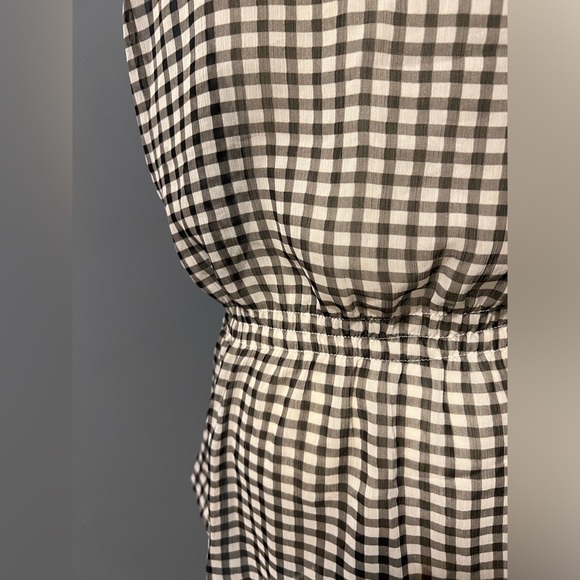 Plaid Button Down Ruffled Blouse - Picture 6 of 7